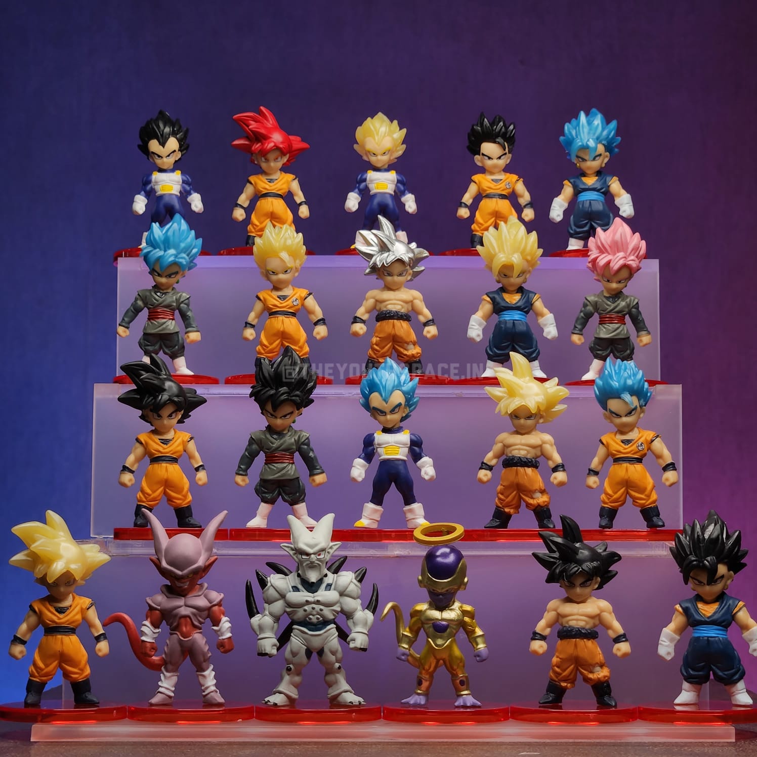 New DRAGON BALL Z SET OF 21 FIGURINES