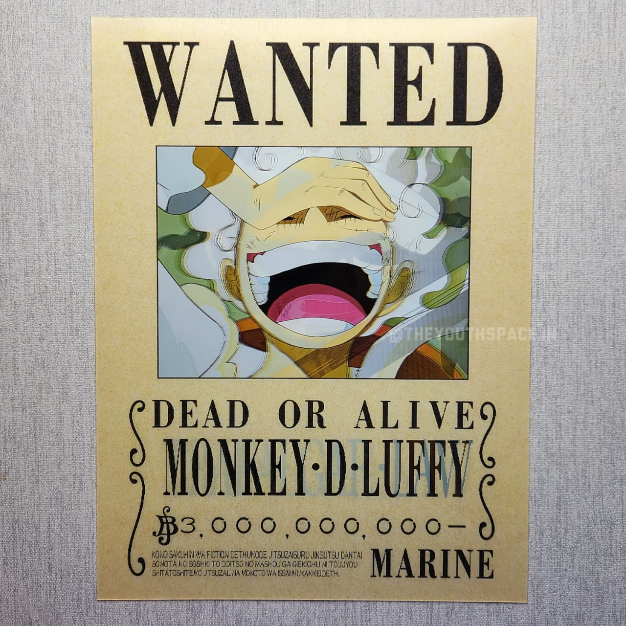 Luffy, Law & Kid Bounty 3D Motion Wall Poster