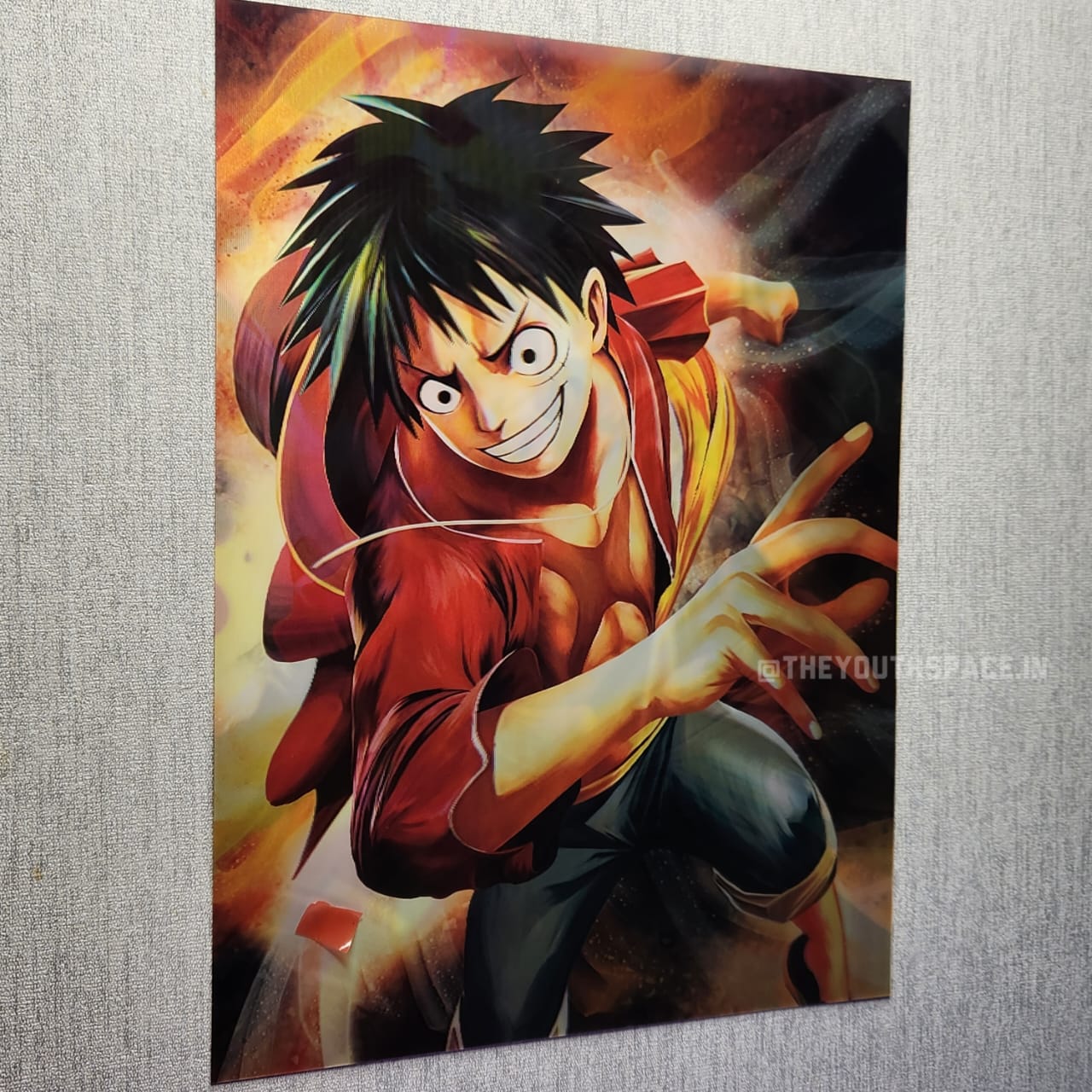 Luffy, Zoro & Sanji 3D Motion Wall Poster