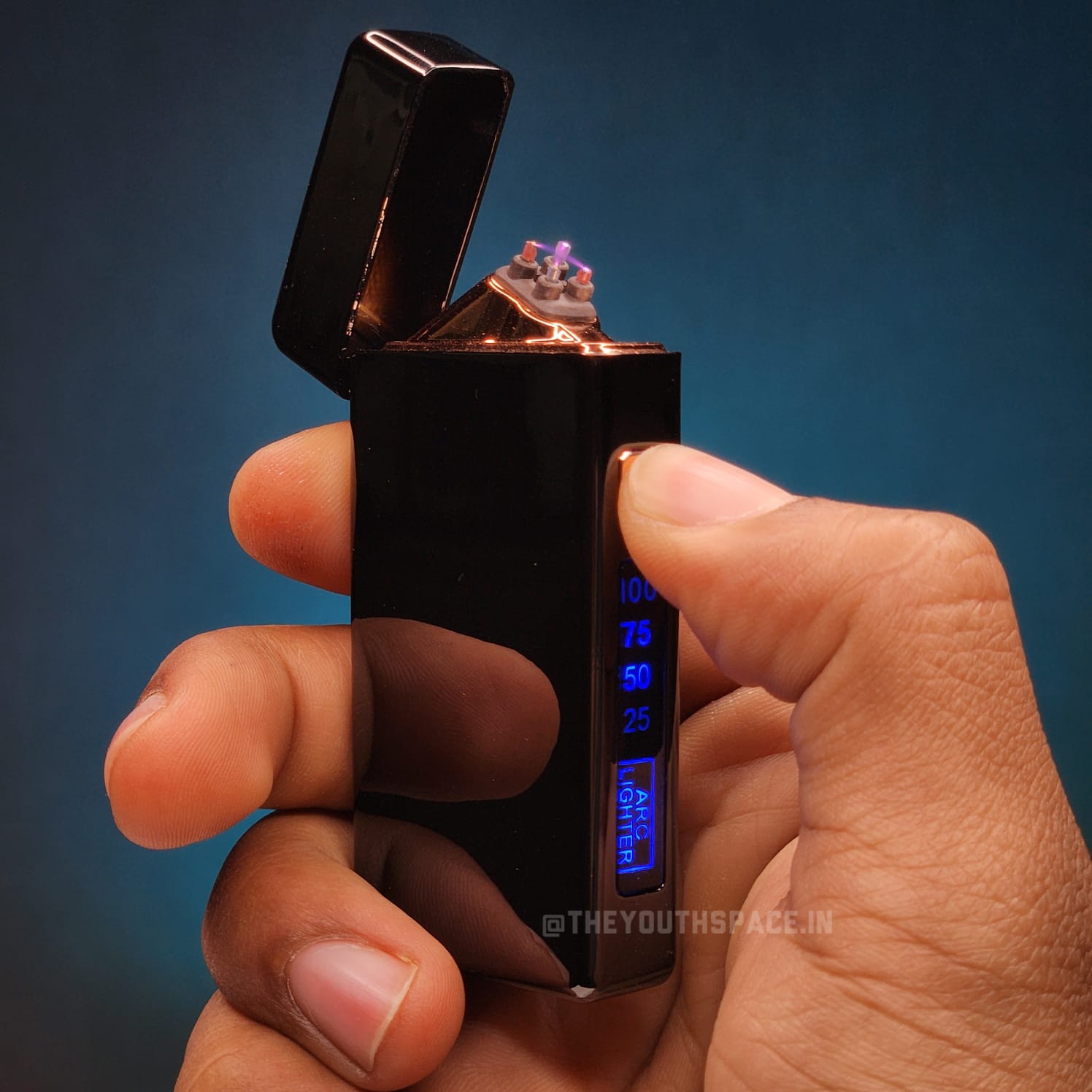 Arc Edge Electric Lighter (Metallic)