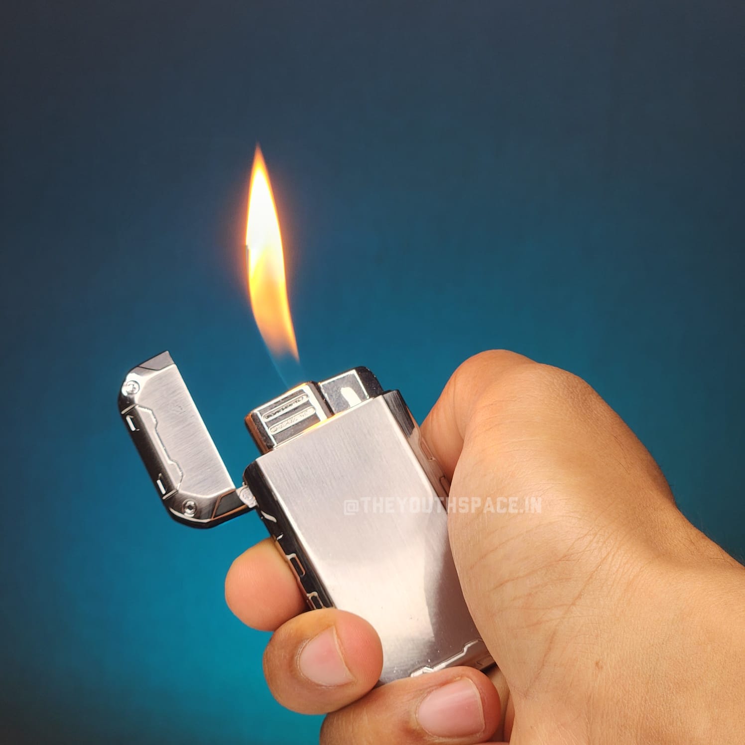 Forge Flame Dual Mode Jet Lighter (Metallic)
