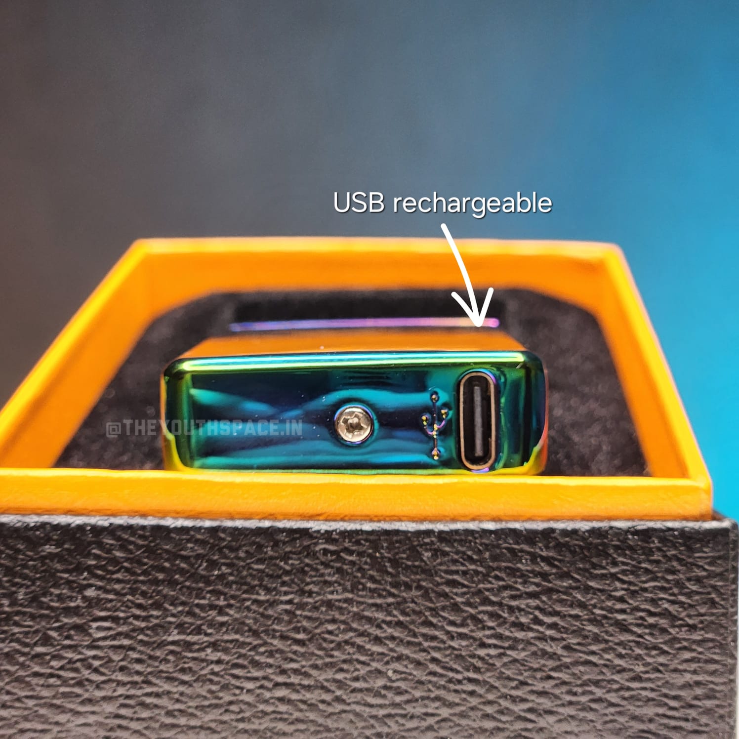 Arc Edge Electric Lighter (Metallic)