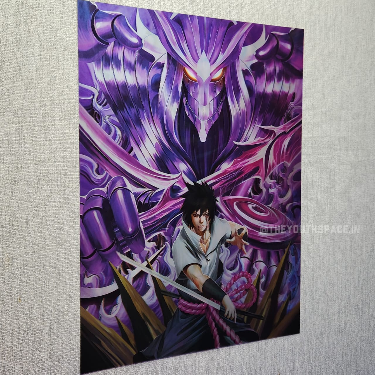 Itachi, Madara & Sasuke Susanoo 3D Motion Wall Poster