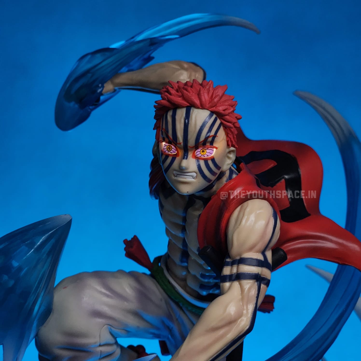 Akaza Action Figure with Lights - Demon Slayer