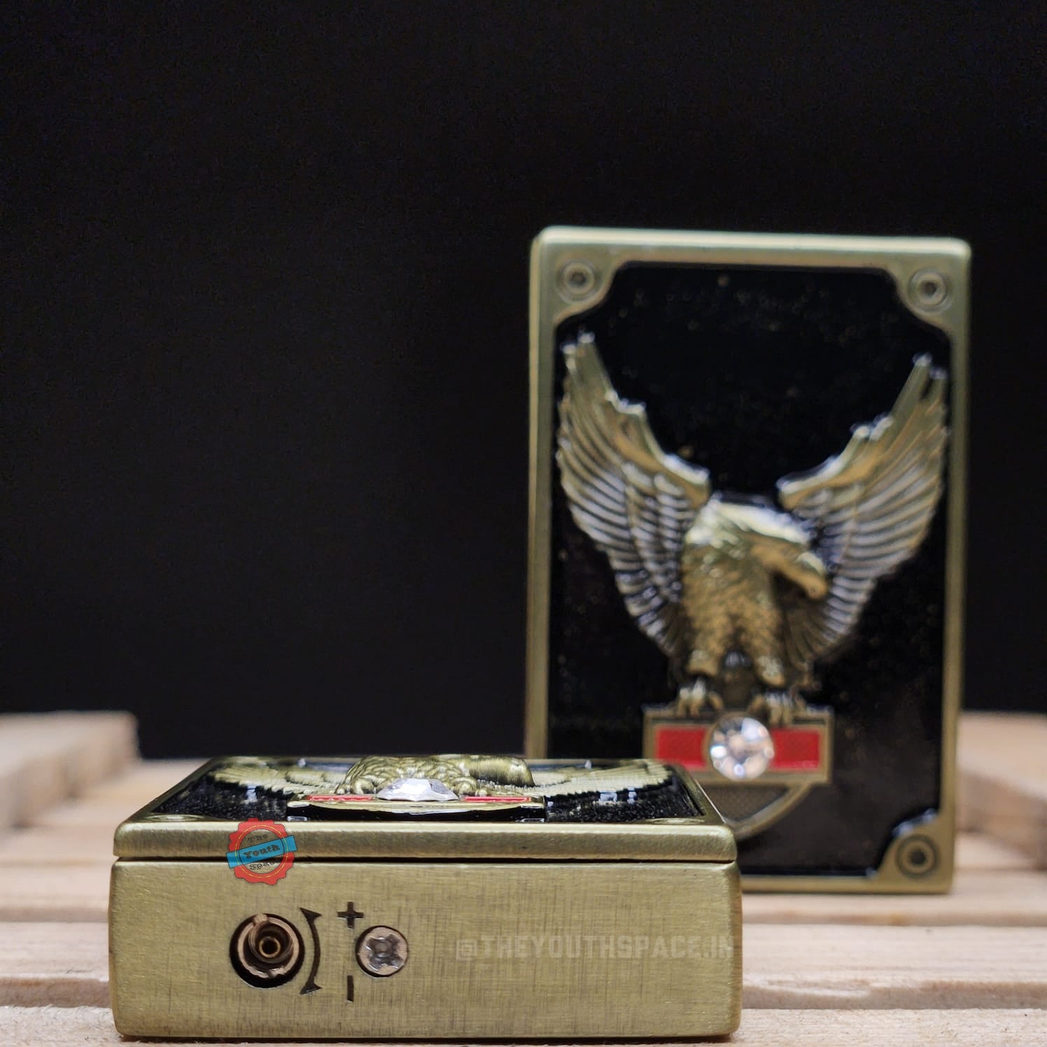 Eagle Golden Jet Lighter (Metallic)