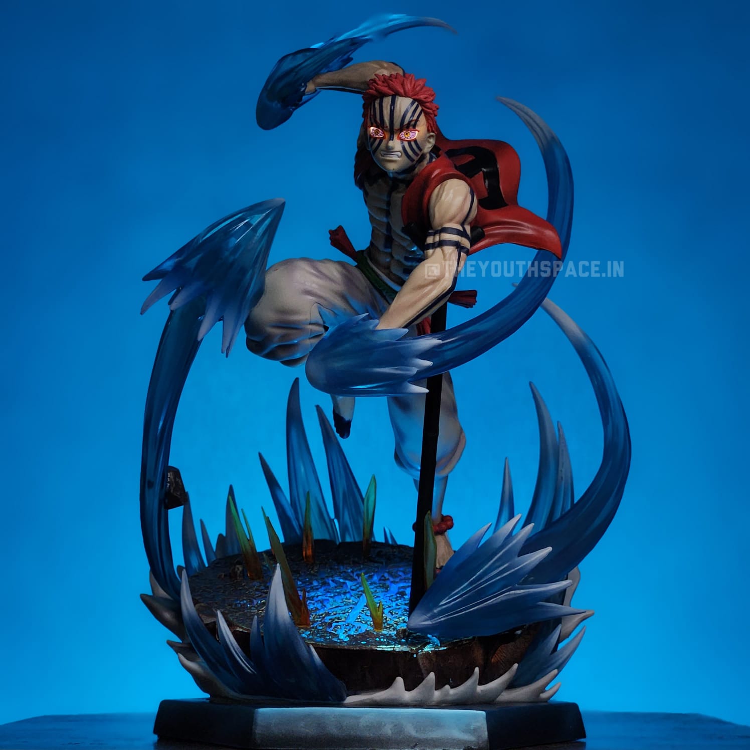 Akaza Action Figure with Lights - Demon Slayer
