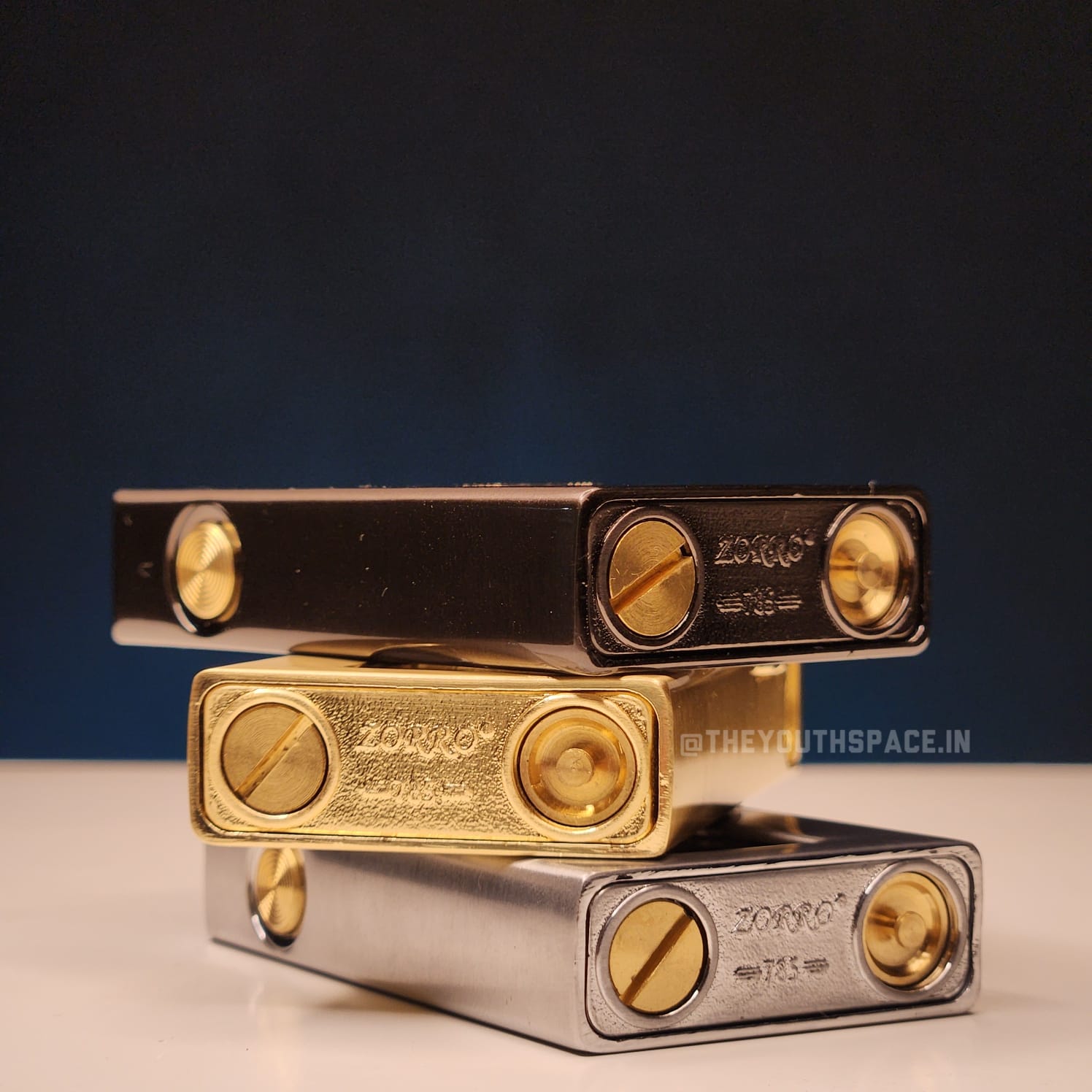 Zorro 786 Transparent Visible Fuel Tank Lighter