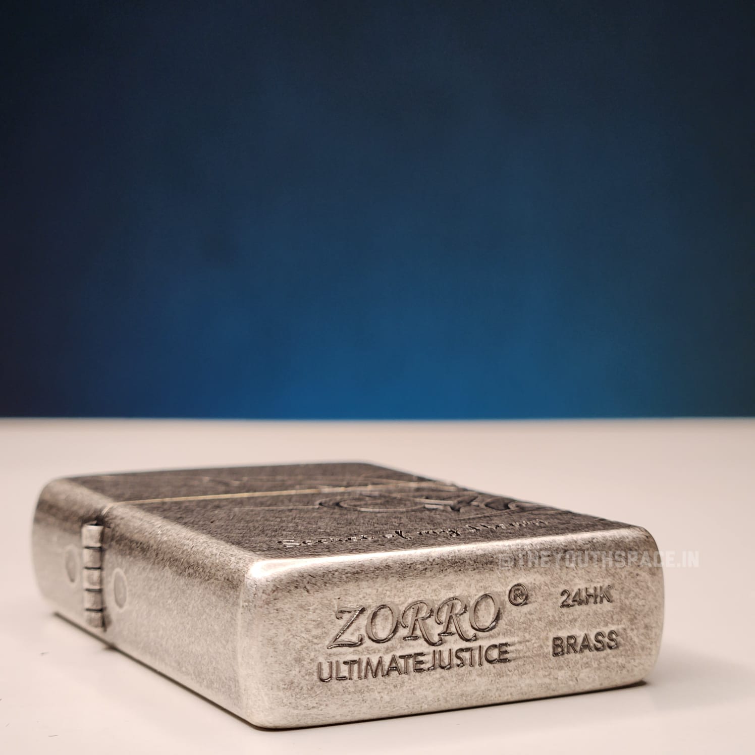 ZORRO ULTIMATE JUSTICE BRASS SECRET OF MY LIFE LIGHTER 24HK