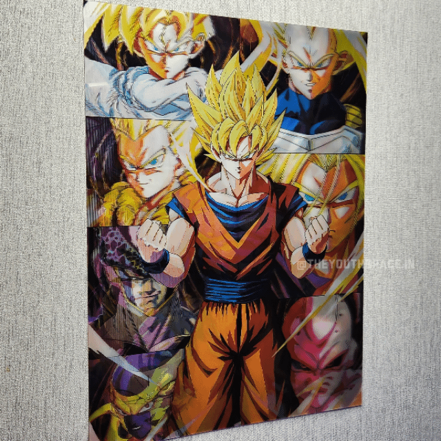 Dragon Ball 3D Motion Wall Poster