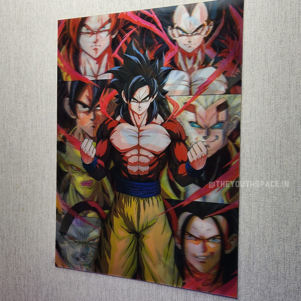 Dragon Ball 3D Motion Wall Poster