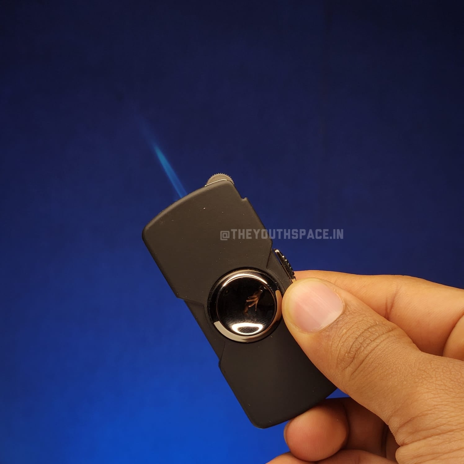 Fidget Spinner Jet Lighter (Metallic)