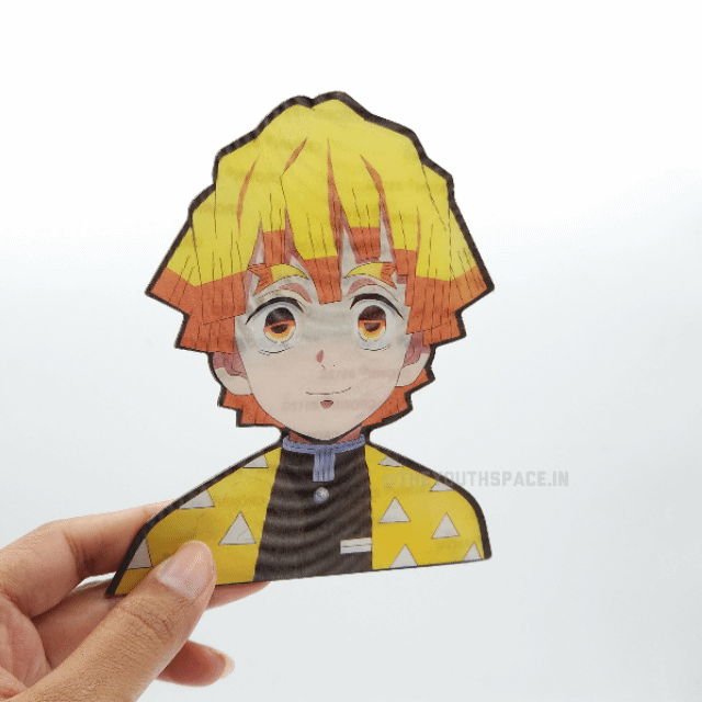 Zenitsu 3D motion sticker