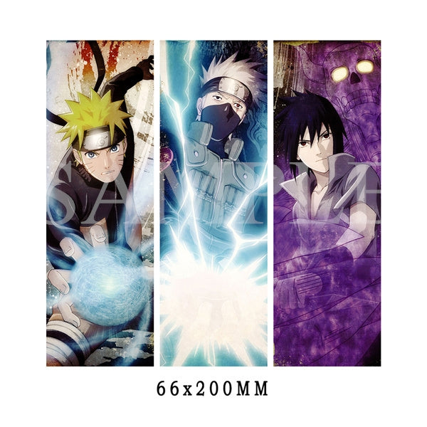 Naruto x Sasuke x Kakashi anime 3D motion sticker
