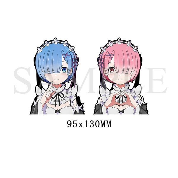 Rem 3D motion sticker