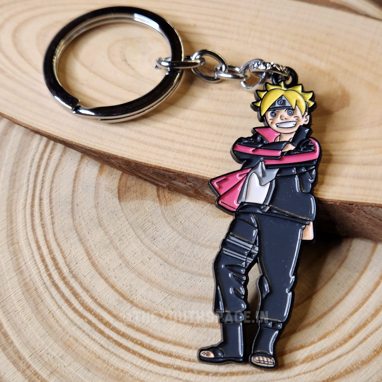 Boruto metal keychain