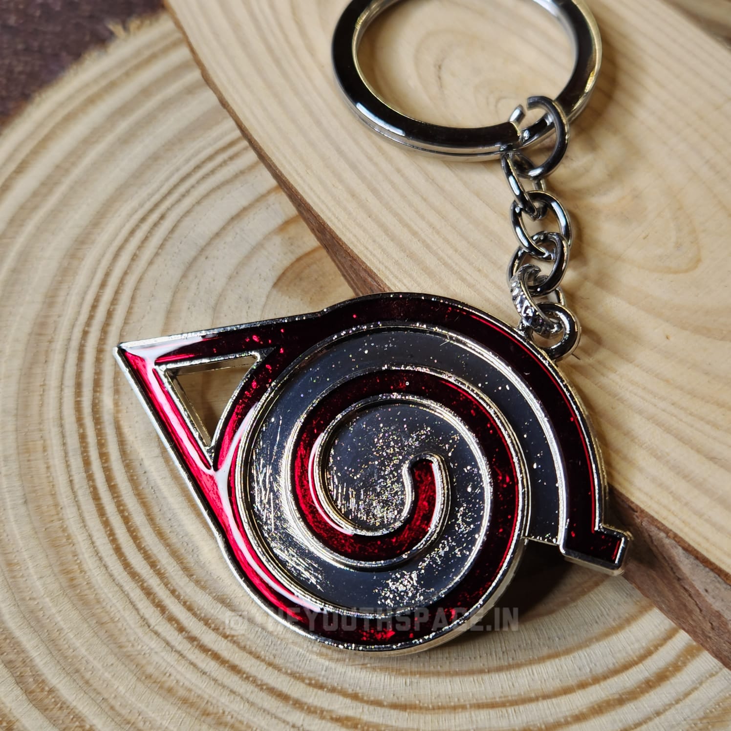 Konohagakure symbol (Leaf) Metal Keychain