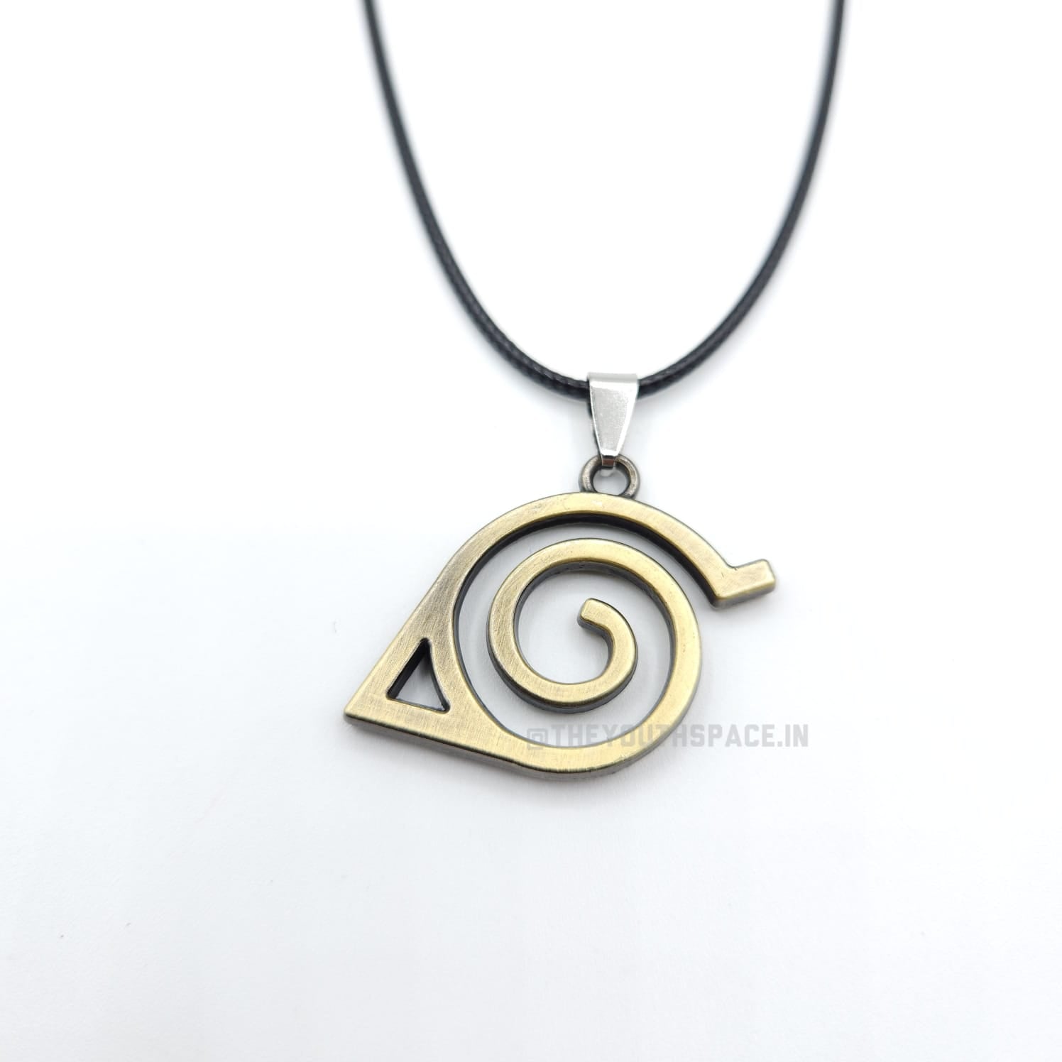 Konoha leaf pendant (bronze)