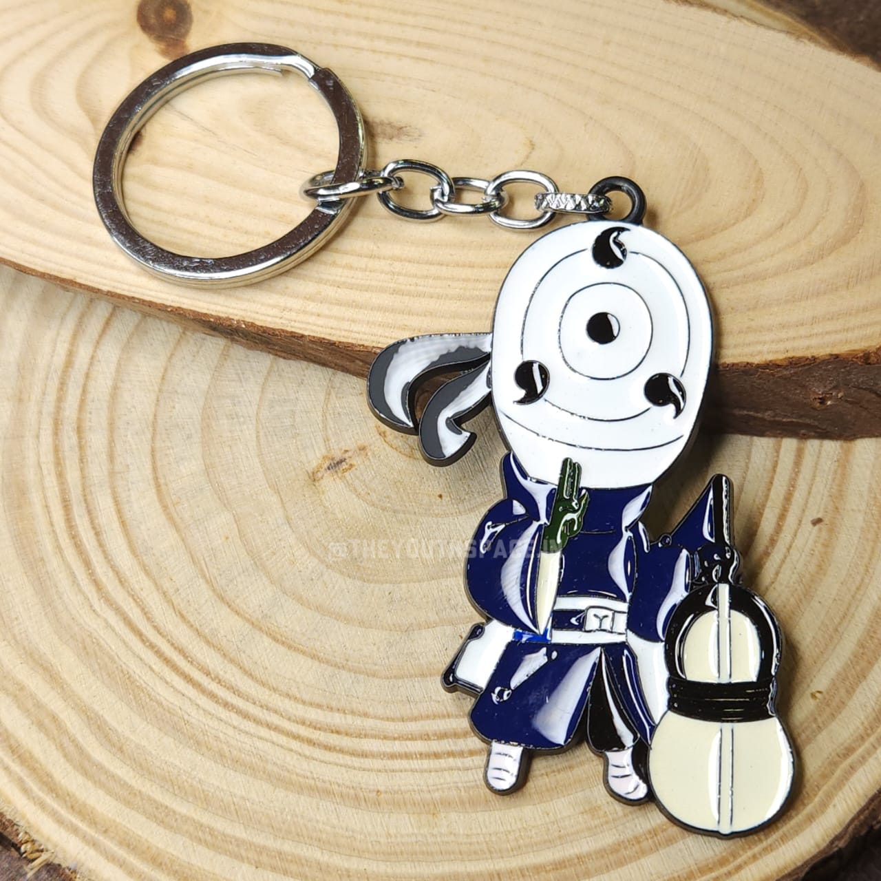 Obito metal keychain