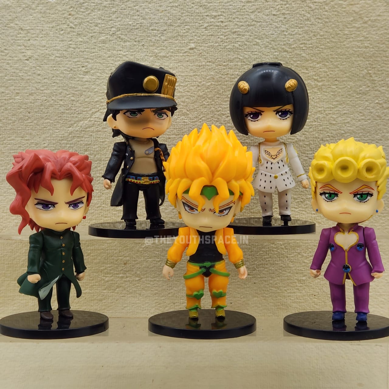 JoJo's Bizarre Adventure set of 5 figurines