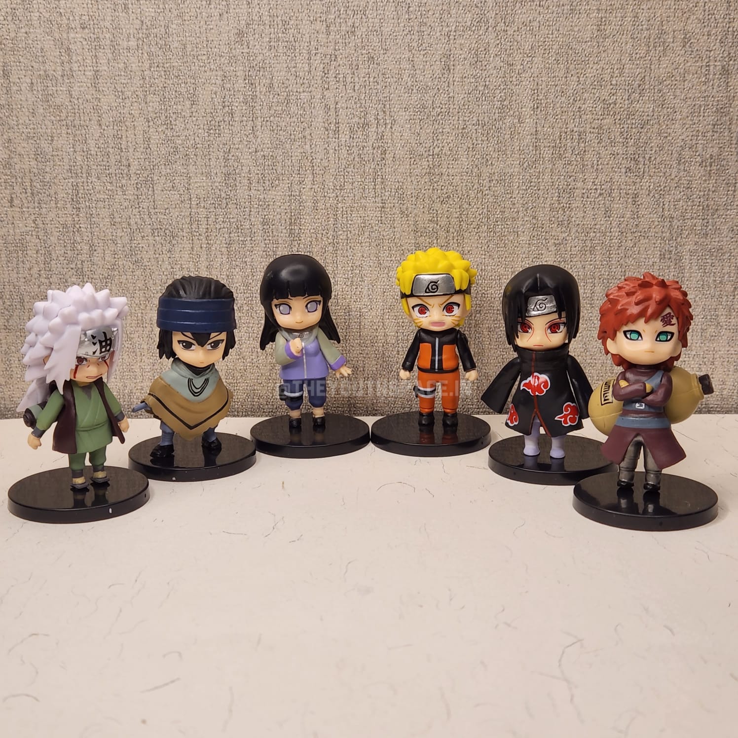Naruto set of 6 Figurines