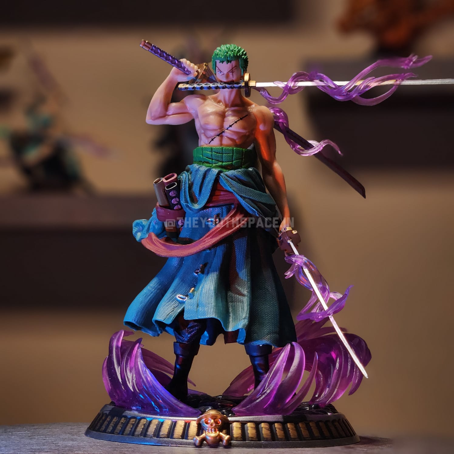 Roronoa Zoro (double head) Action figure - One piece