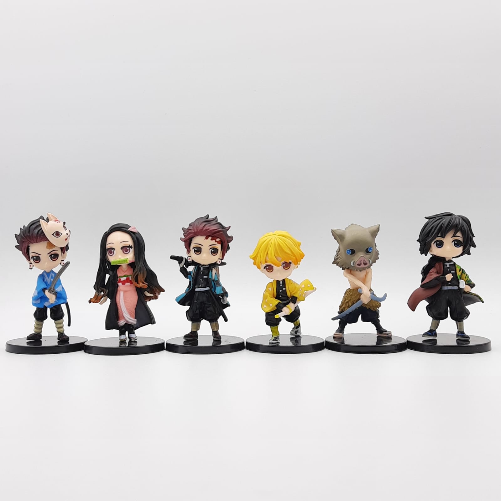 Demon Slayer Set of 6 Figurines