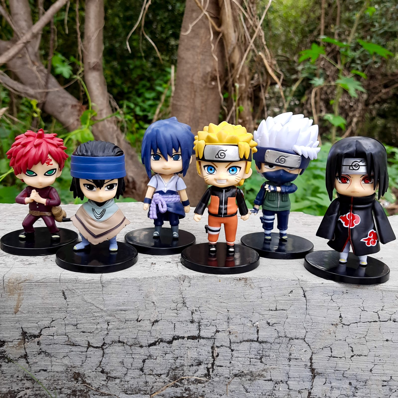 Naruto set of 6 Figurines