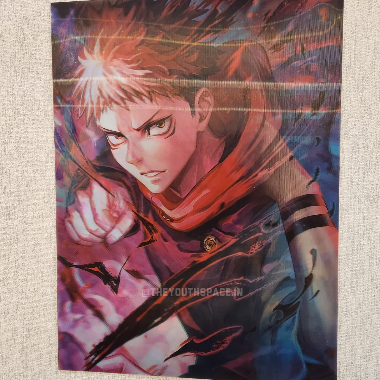 Jujutsu Kaisen 3D motion Wall poster