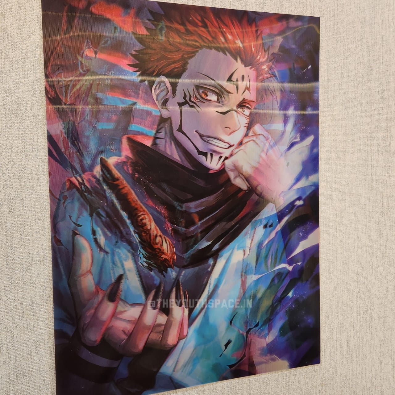 Jujutsu Kaisen 3D motion Wall poster