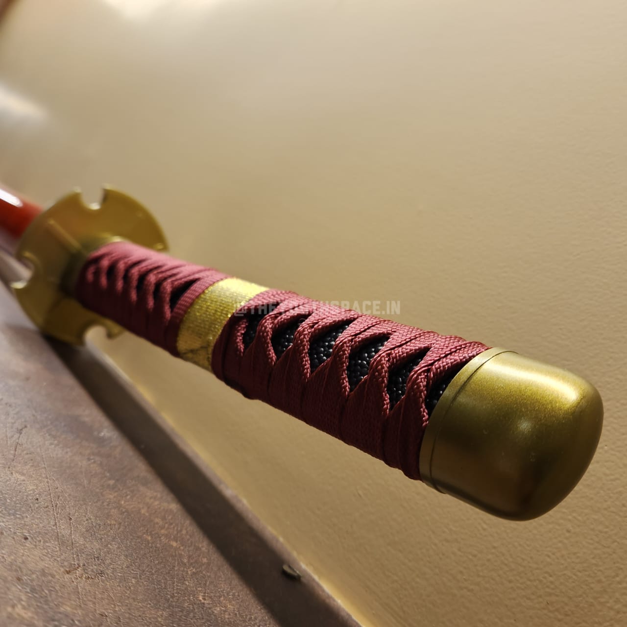 Zoro's Sandai Kitetsu practice wooden katana
