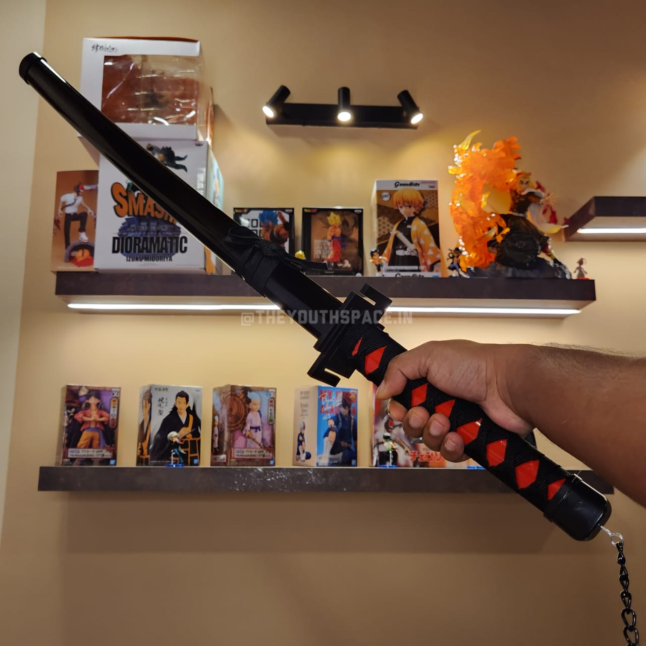Ichigo Kurosaki practice wooden katana (104 cms) Code 1