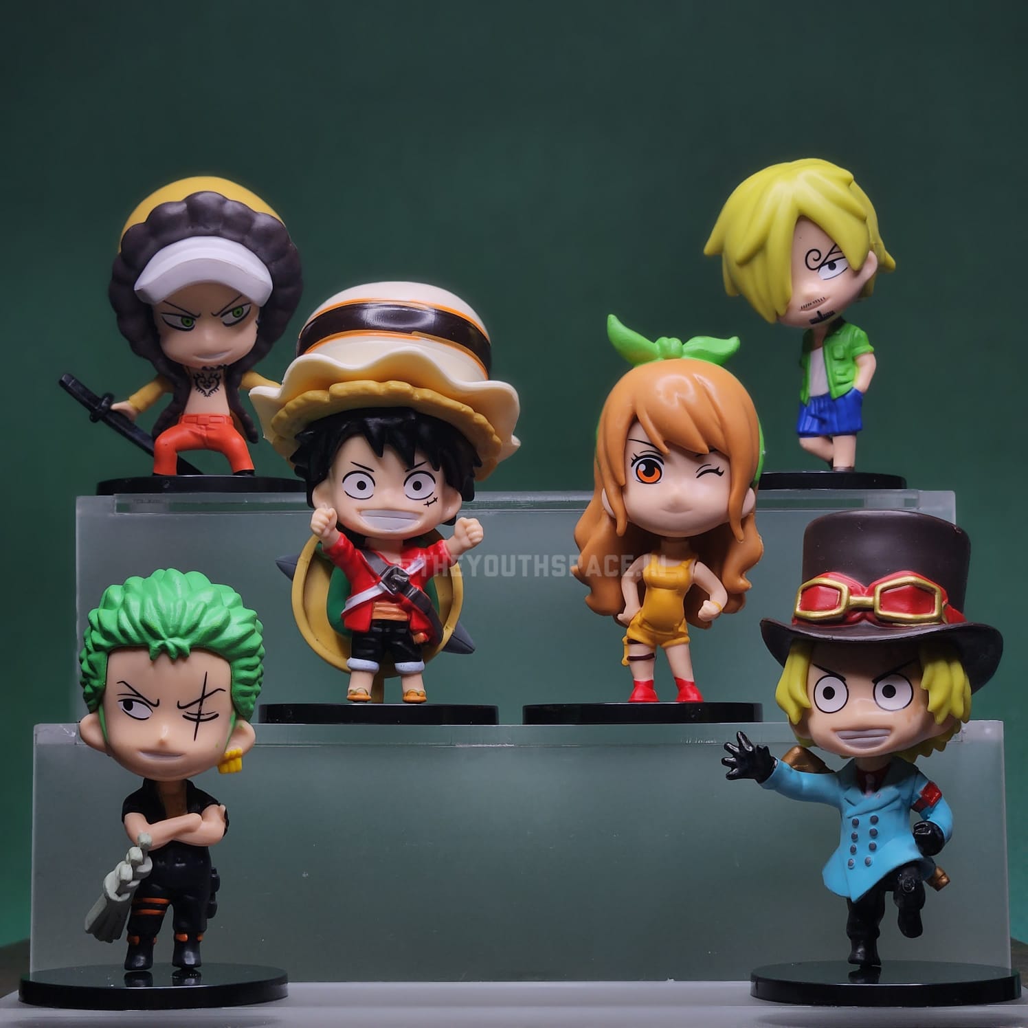 One Piece set of 6 Figurines (code 2)