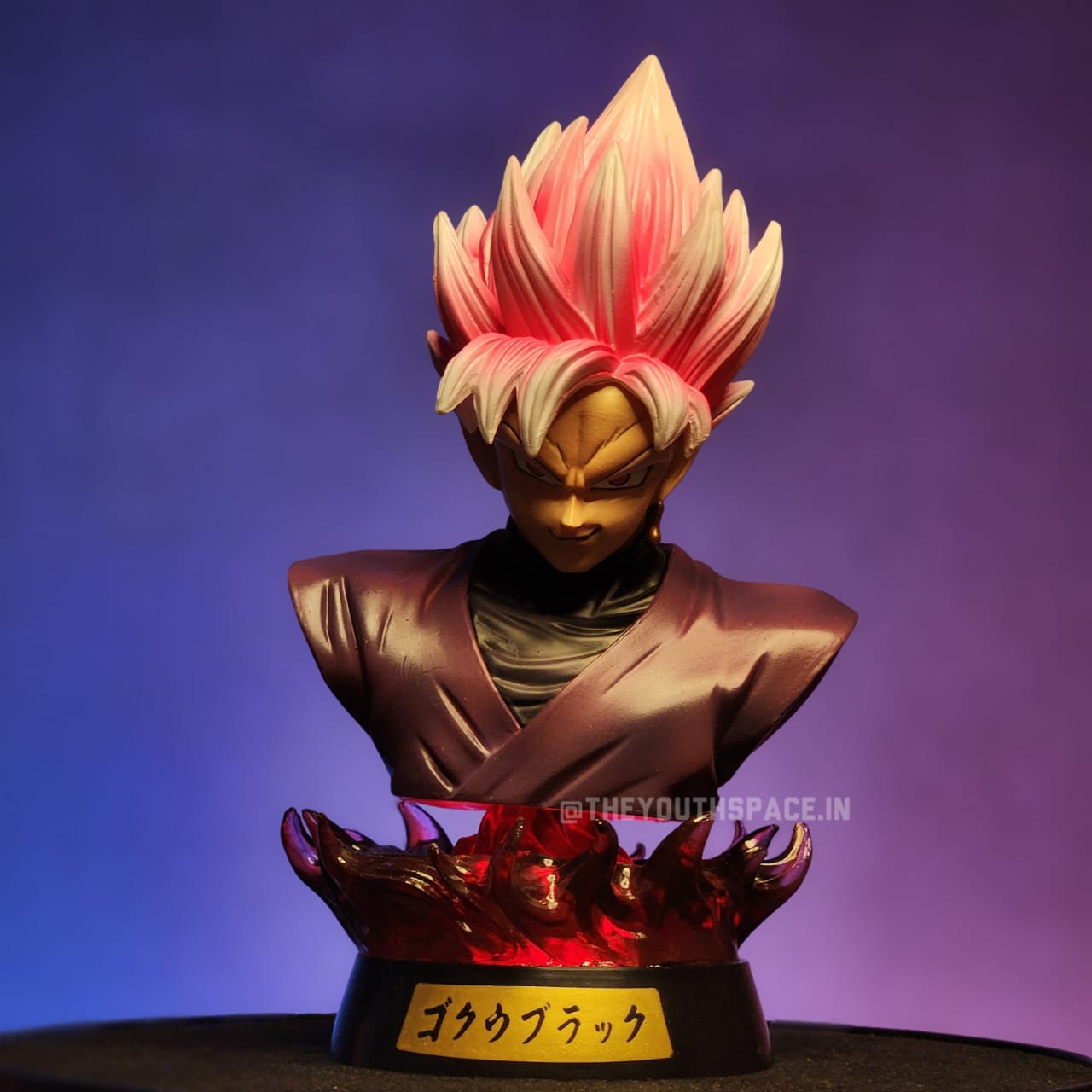 Rose Goku Bust Figure (with LEDs) - Dragon Ball