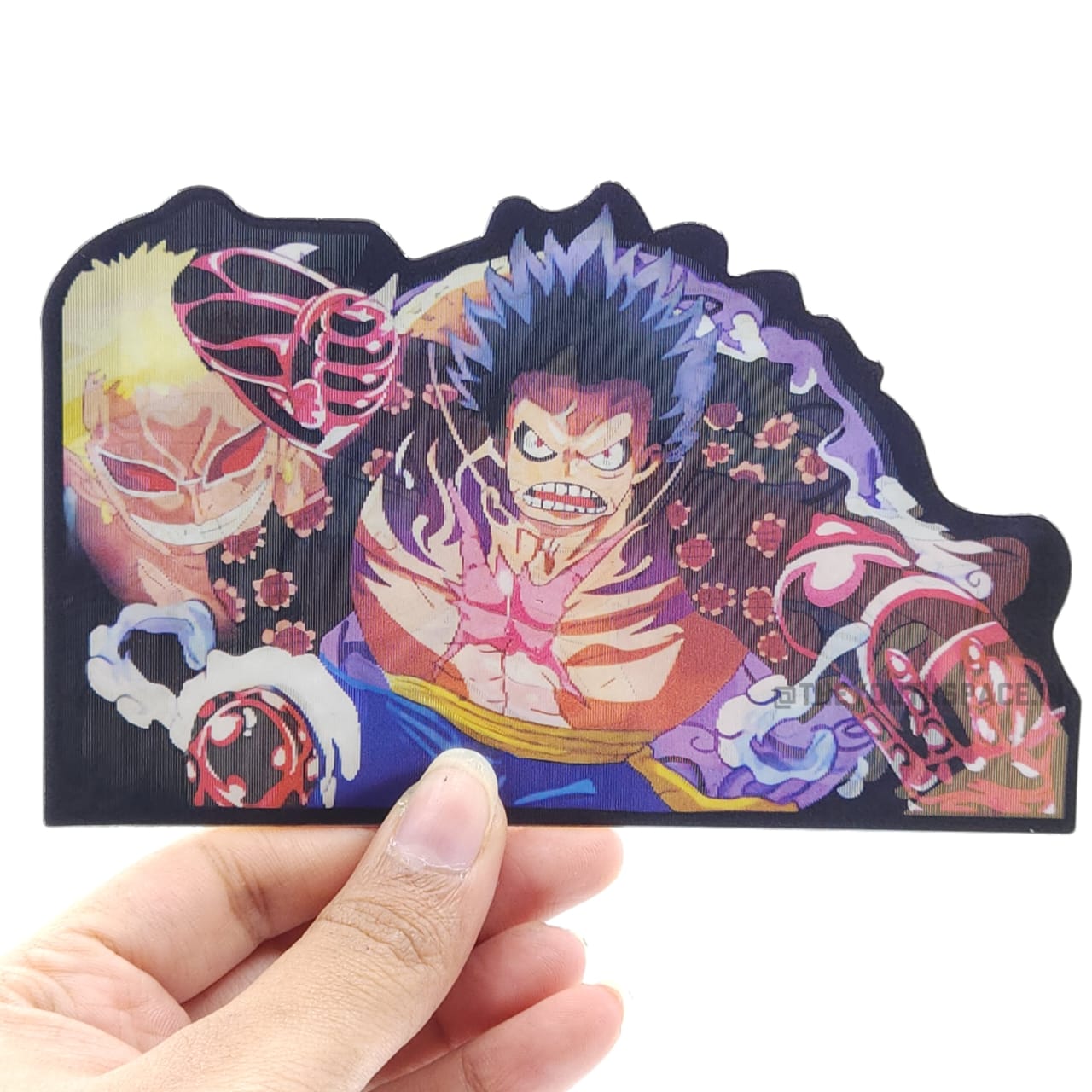 One Piece Anime Motion Sticker - Luffy Gear