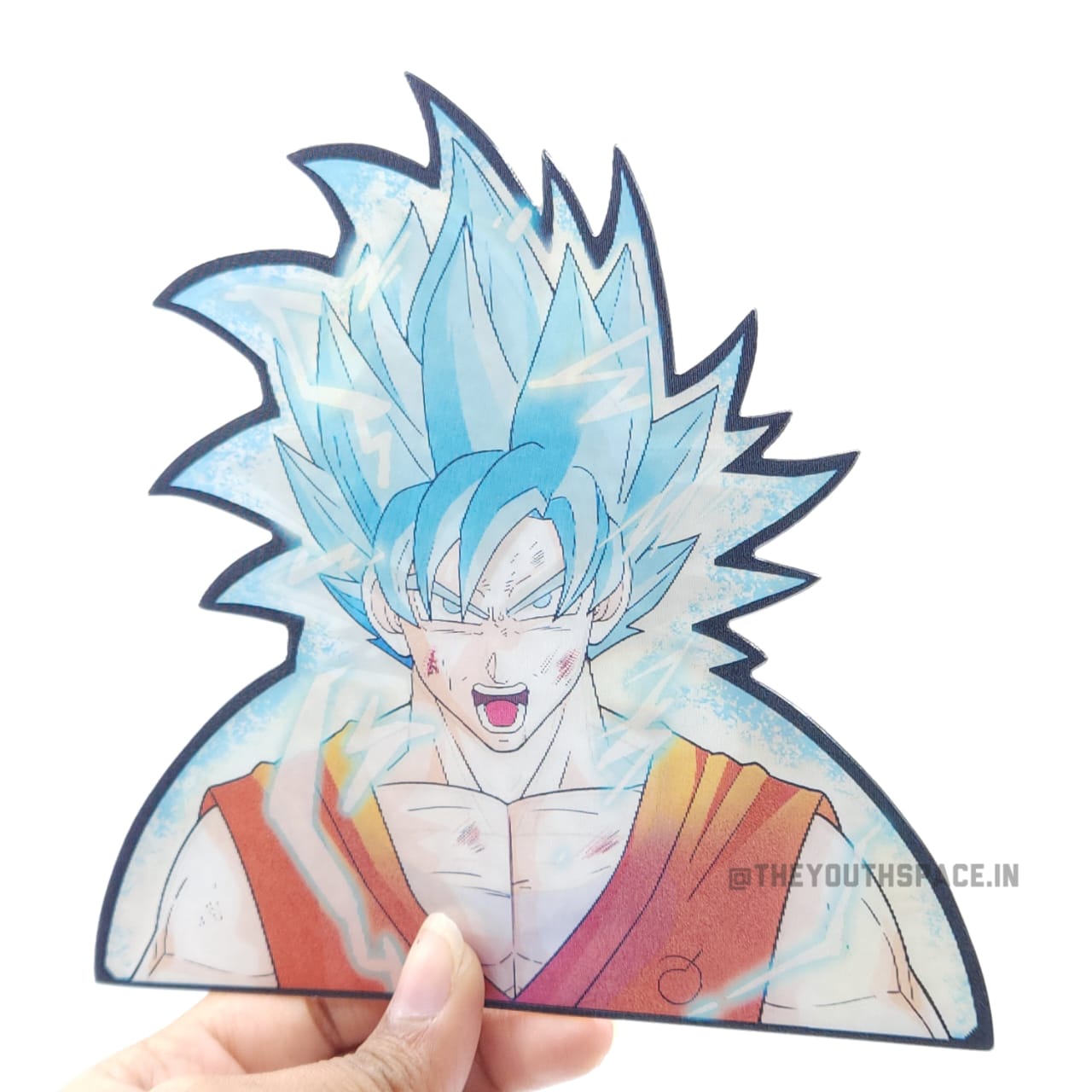 Transitions of Goku 3D motion sticker