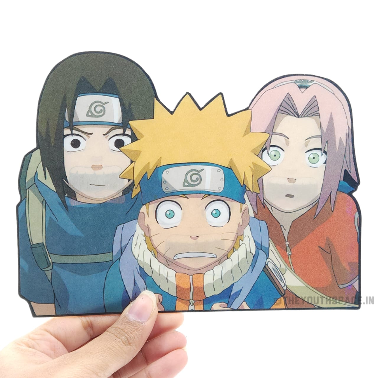 Sasuke x Naruto x Sakura 3D motion sticker