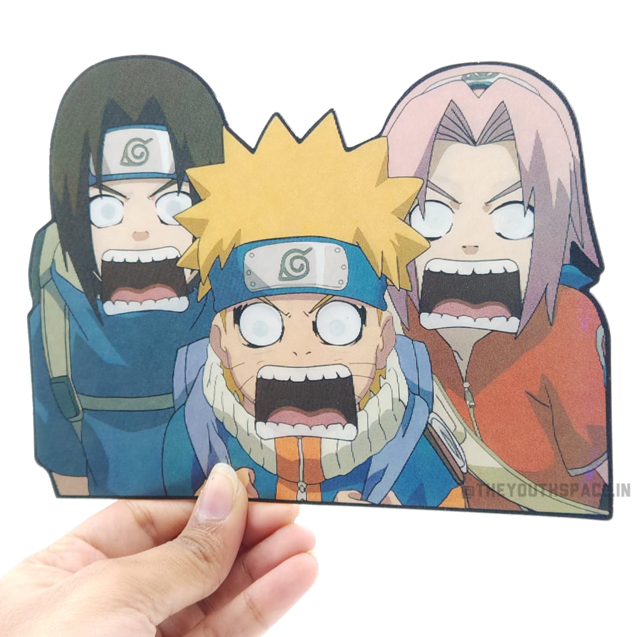 Sasuke x Naruto x Sakura 3D motion sticker