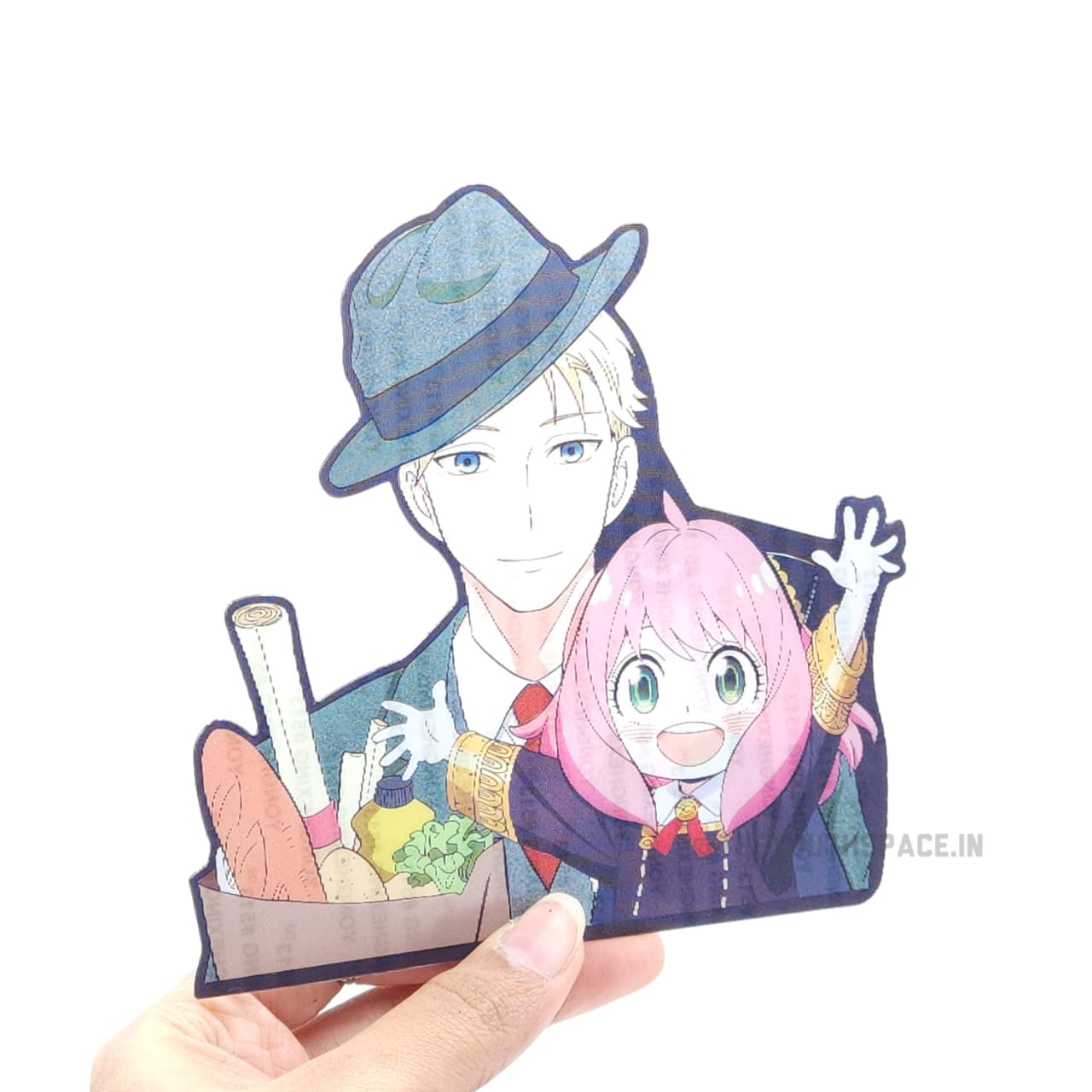 Loid Forger and Anya cute 3D motion sticker