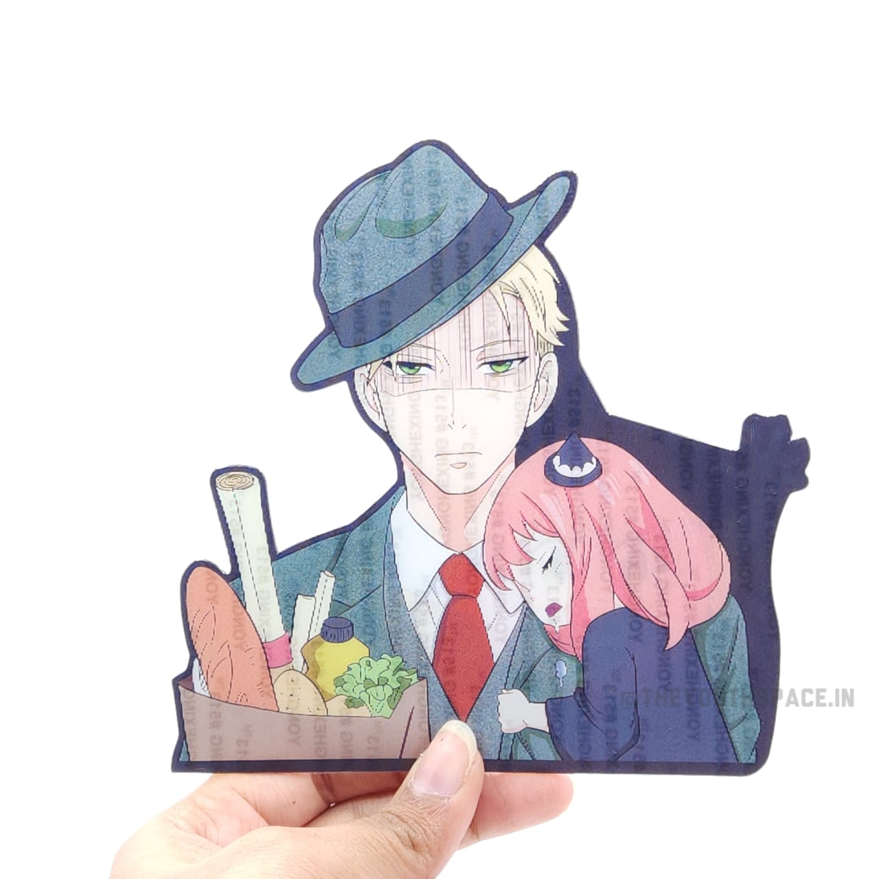 Loid Forger and Anya cute 3D motion sticker