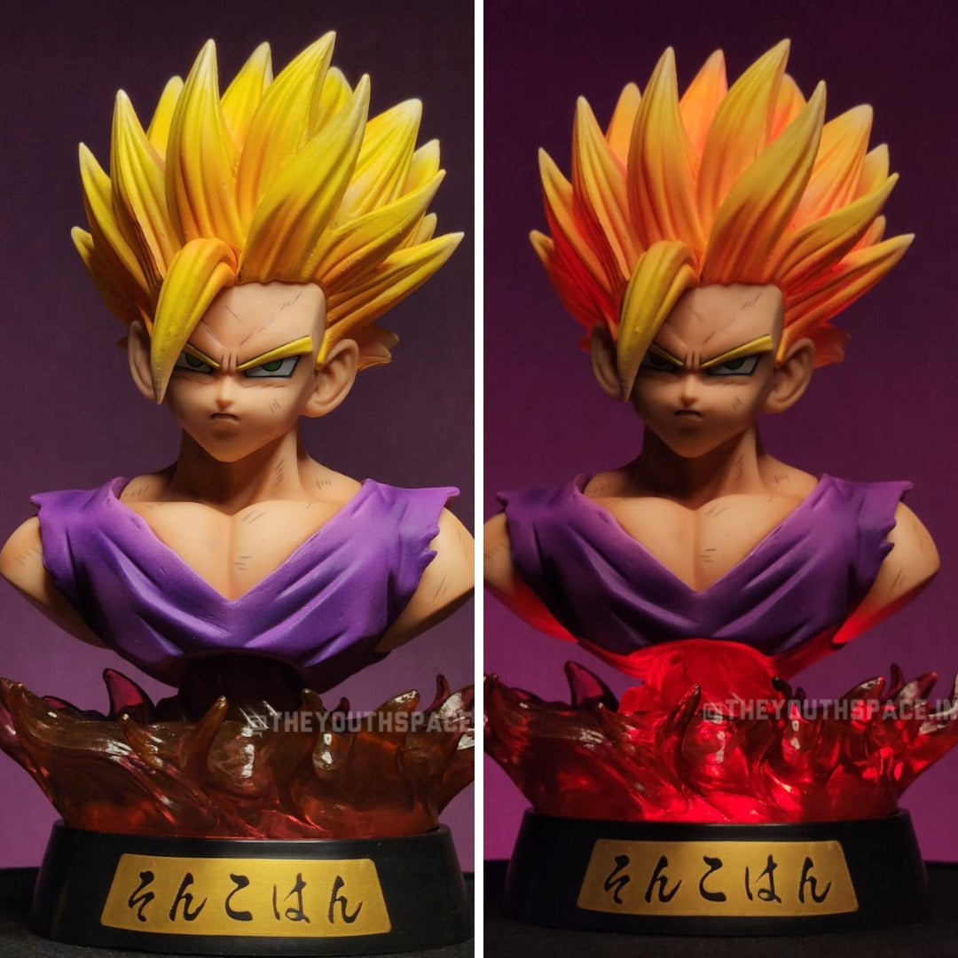 Gohan Bust Figure (with LEDs) - Dragon Ball