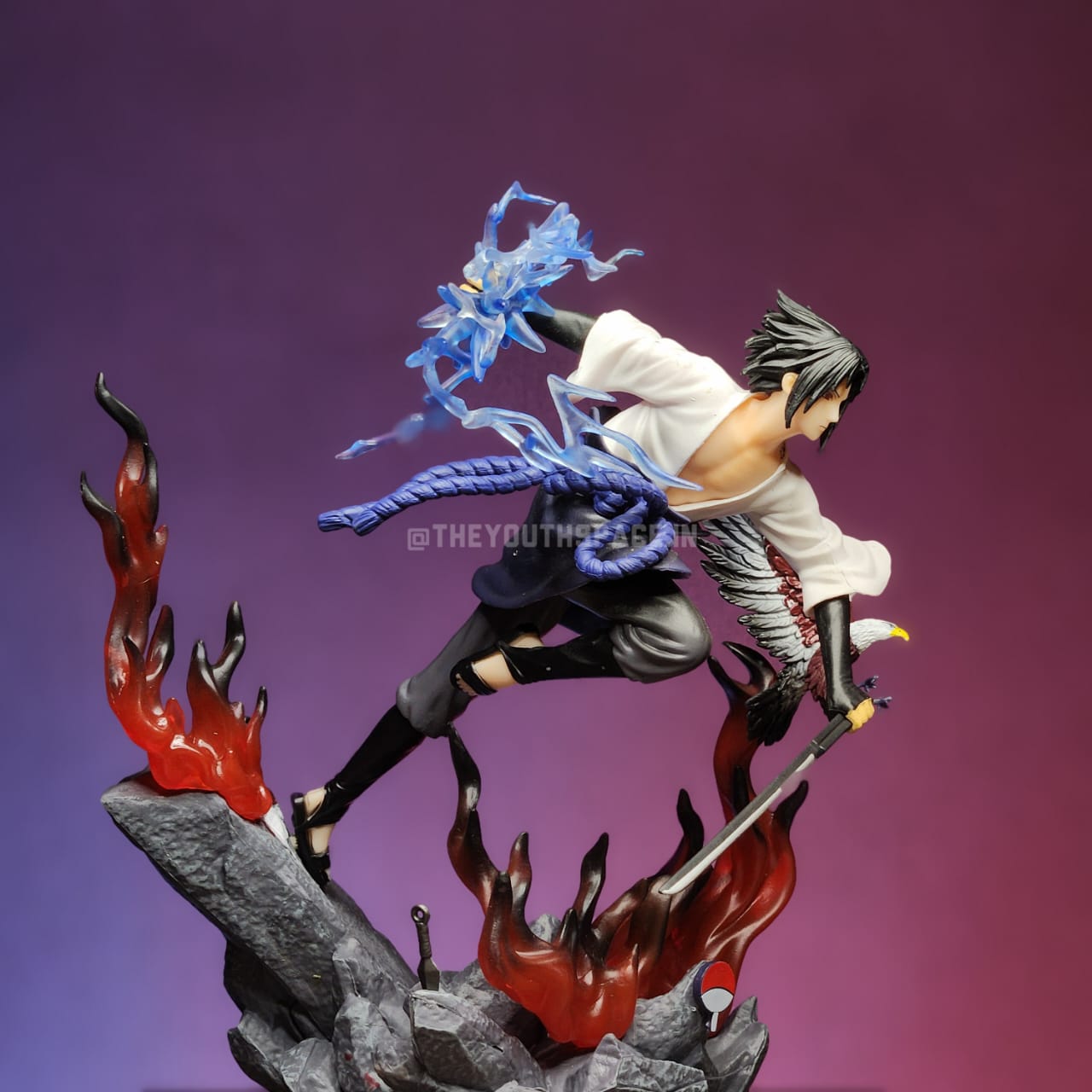 Sasuke Uchiha Action Figure (30cm)- Naruto