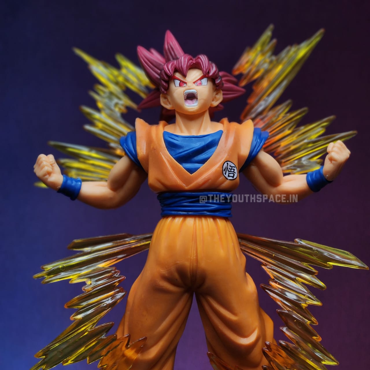 Goku Super Saiyan God Action figure (24cms) - Dragon Ball Z