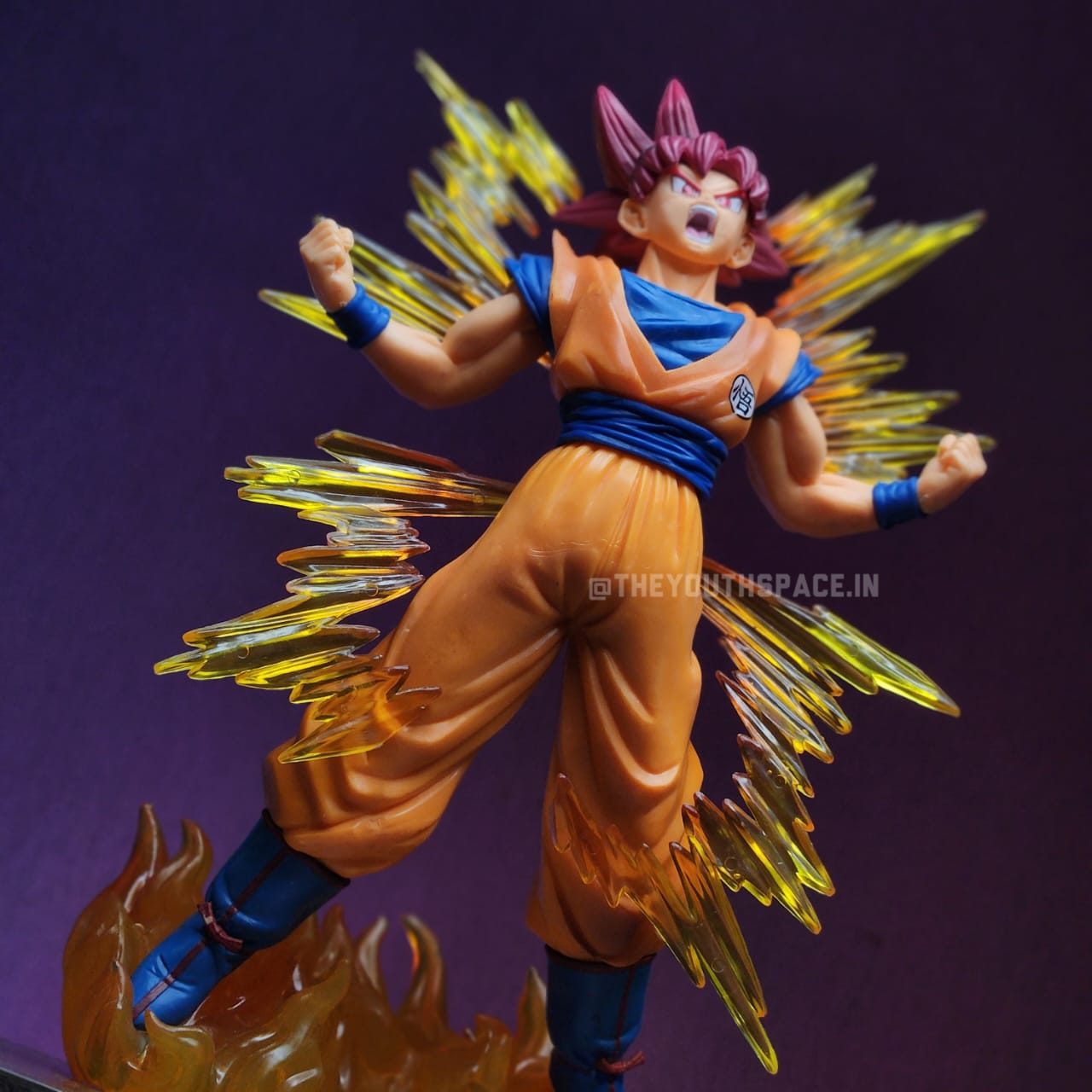 Goku Super Saiyan God Action figure (24cms) - Dragon Ball Z