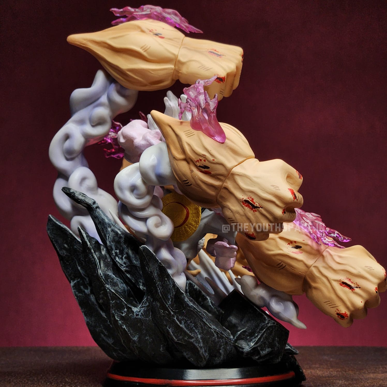 Luffy Gear 5 Sun God Nika Multi Fist Action Figure - One Piece