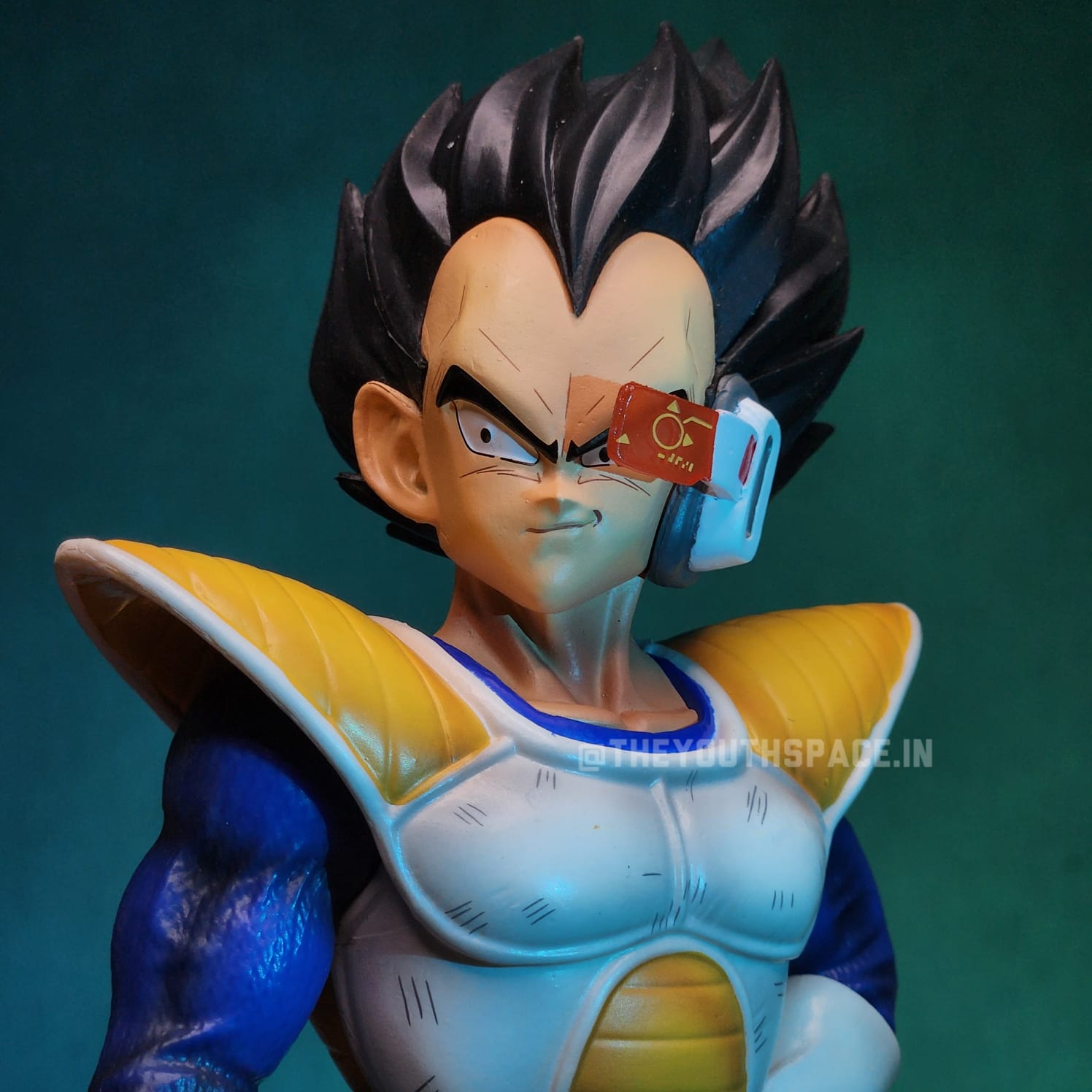 Vegeta with his Scouter (Red & Green) Action Figure - Dragon Ball