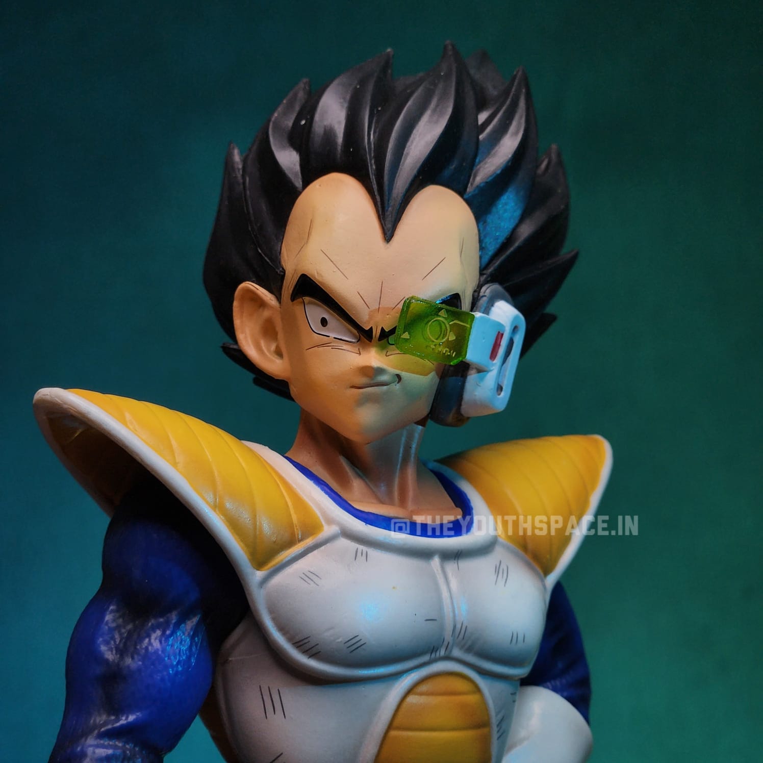 Vegeta with his Scouter (Red & Green) Action Figure - Dragon Ball