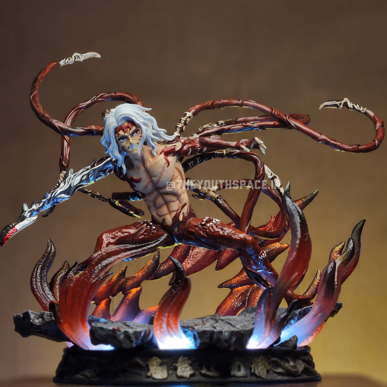 Muzan Kibutsuji Action Figure with Lights - Demon Slayer