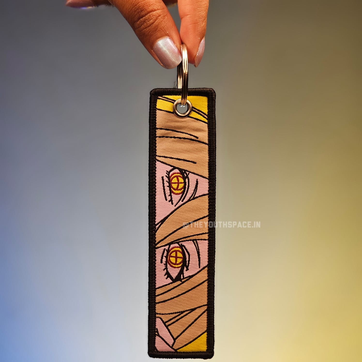 Chainsaw man Power Flip Side Embroidered Keychain (15 cm)