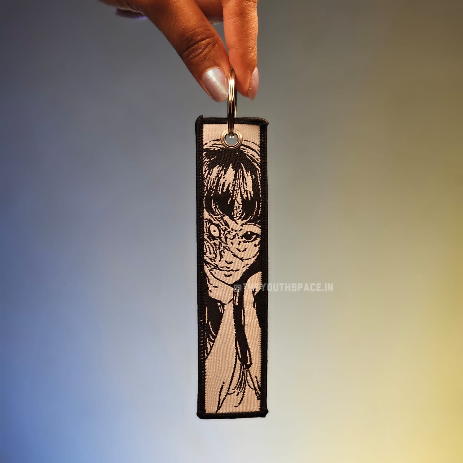 Anime Flip Side Embroidered Keychain (15 cm)