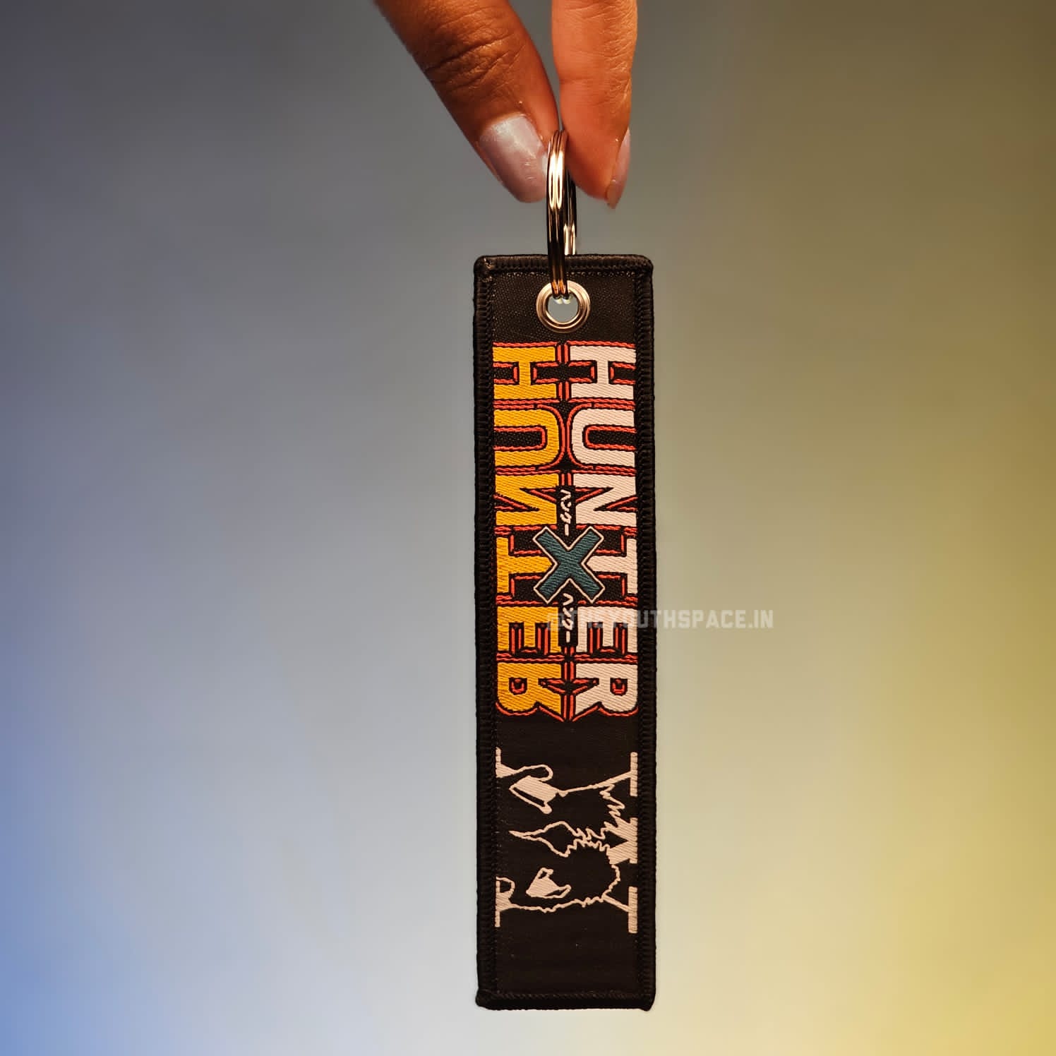 Hunter x Hunter Flip Side Embroidered Keychain (15 cm)